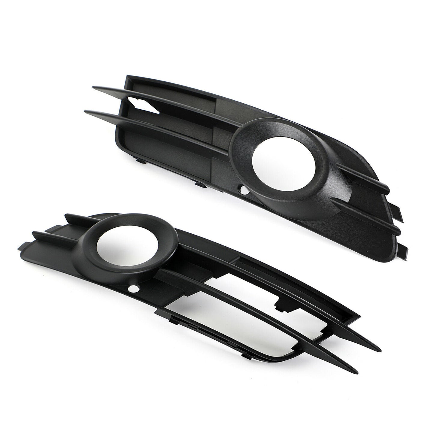 2-piece front bumper cover fog light grille for Audi A6 C7 2012-15 LRi