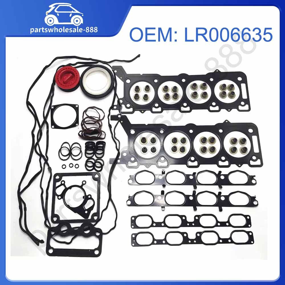 The new LR006635 engine hood gasket kit is suitable for Range Rover Sport 05-09 4.2L.