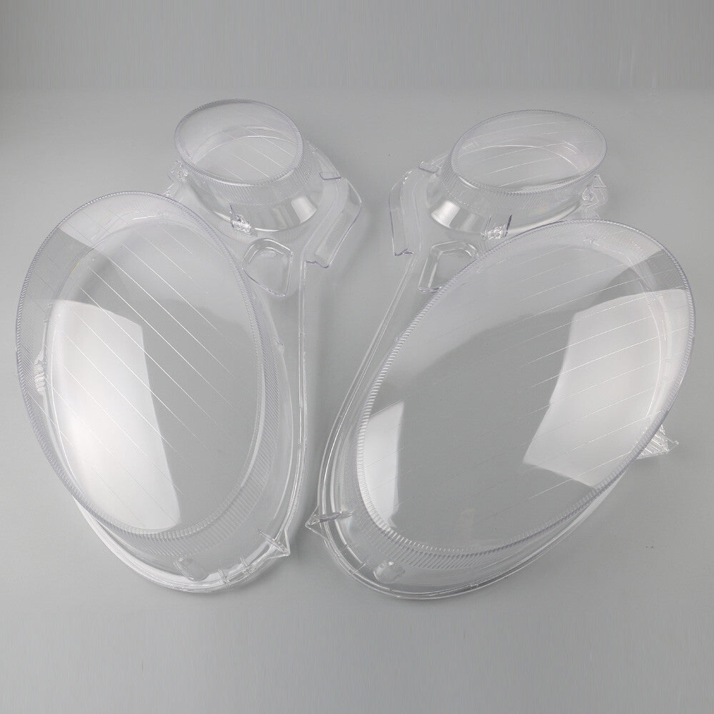 Pair Headlight Headlamp Lens Cover for W211 E240 E200 E350 E280 E300 2002-2008