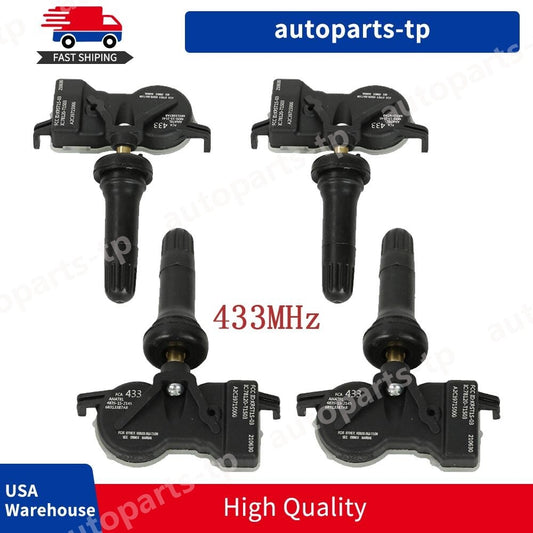 4PCS 68105280AF TIRE PRESSURE SENSOR TPMS for Jeep Renegade for Dodge Dart for Chrysler
