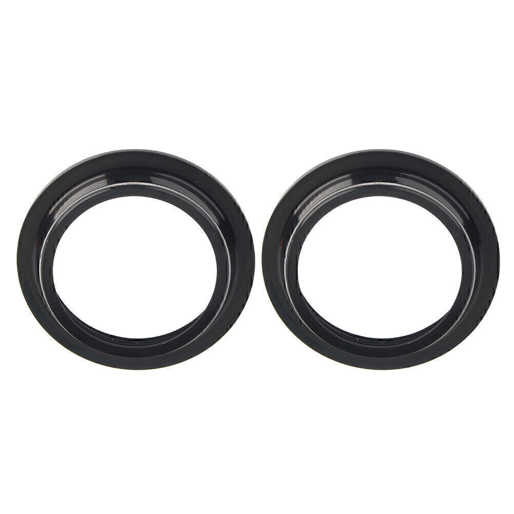 2x 43X52.9-9.5/10.5 MM Motor Front Fork Damper Shock Absorber Fork Dust Oil Seal