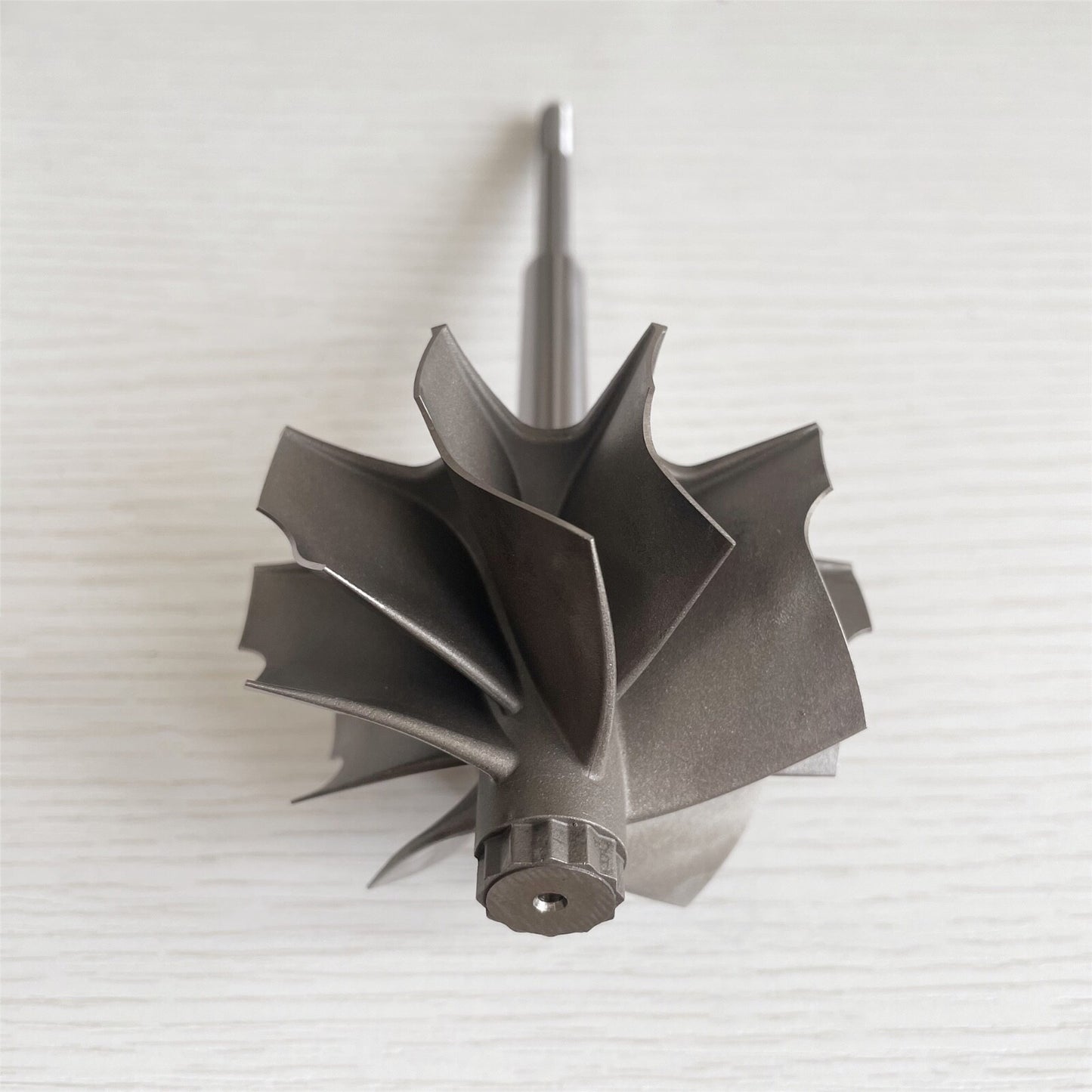HX40 67X76mm 5+5 blades turbo wheel/turbo shaft and wheel suitable for turbocharging