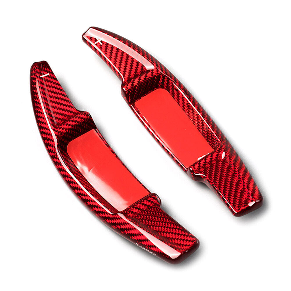 2x Carbon Fiber Steering Wheel Shift Paddle Fit for Mercedes-Benz E Class E260 2021