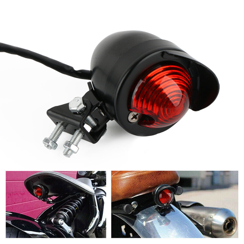 Rear brake taillight stop light suitable for Harley Bobber 12V motorcycle LED