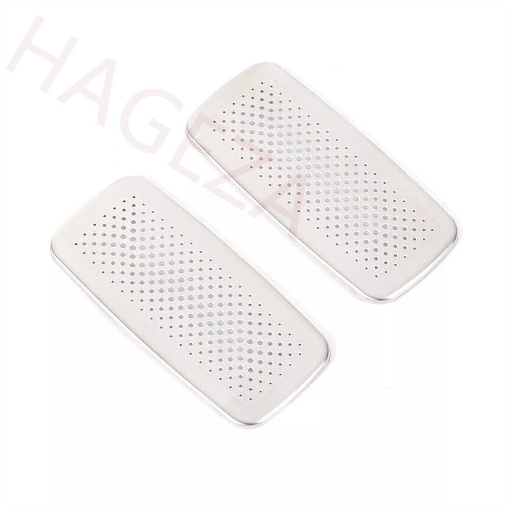 Steel Silver Front Roof Speaker Net Cover For Toyot@ for Land Cruiser LC250 2024-25