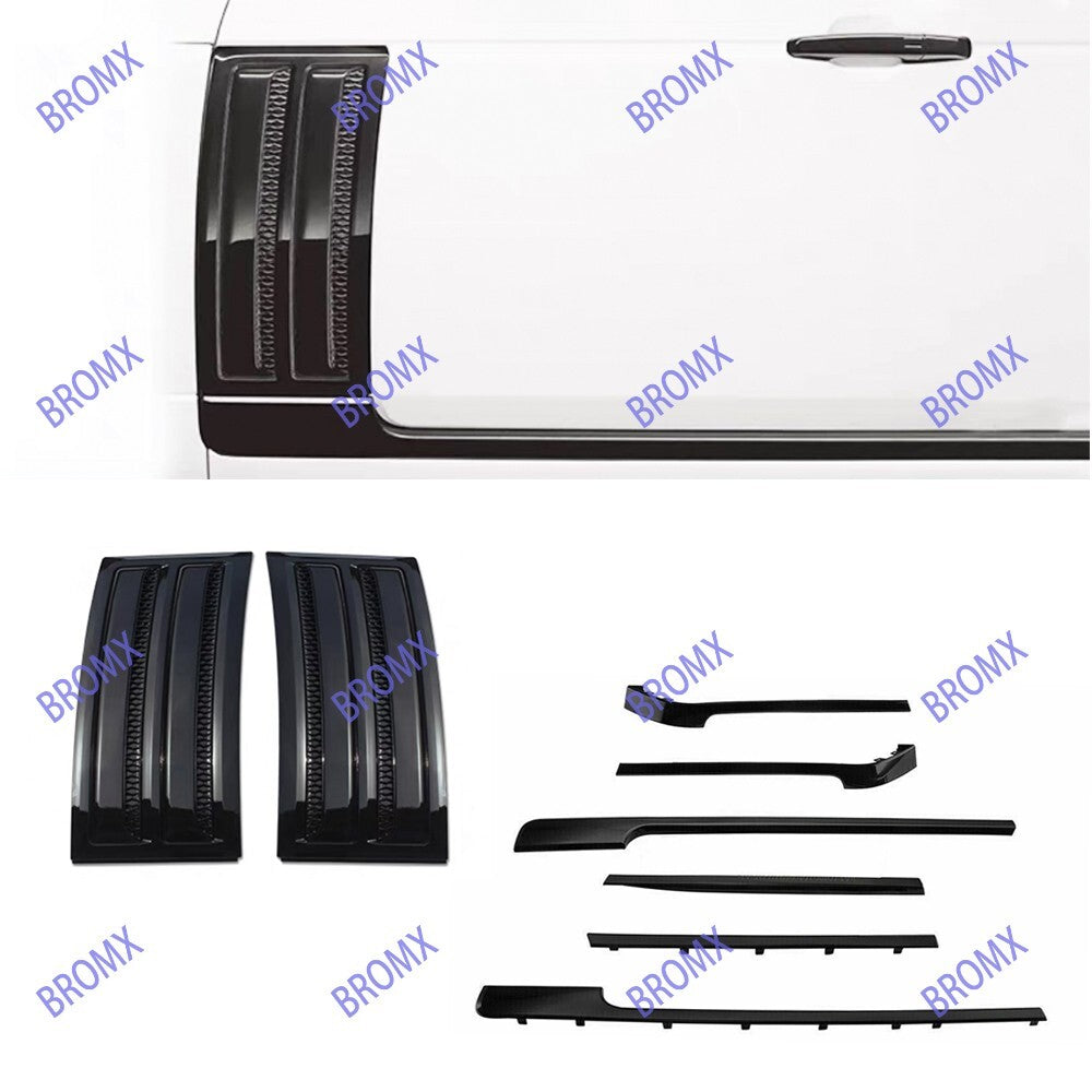 SVO Door Side Vent Cover+Body Trim Strip Kits Fit for Range Rover L405 2013-2022