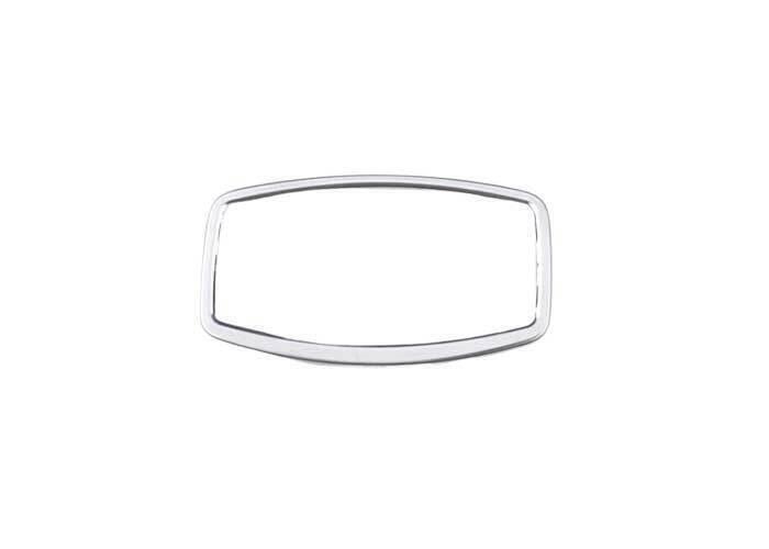 for Ford Ranger 2015-2021 Silver Titanium Car Function Control Button Frame Trim