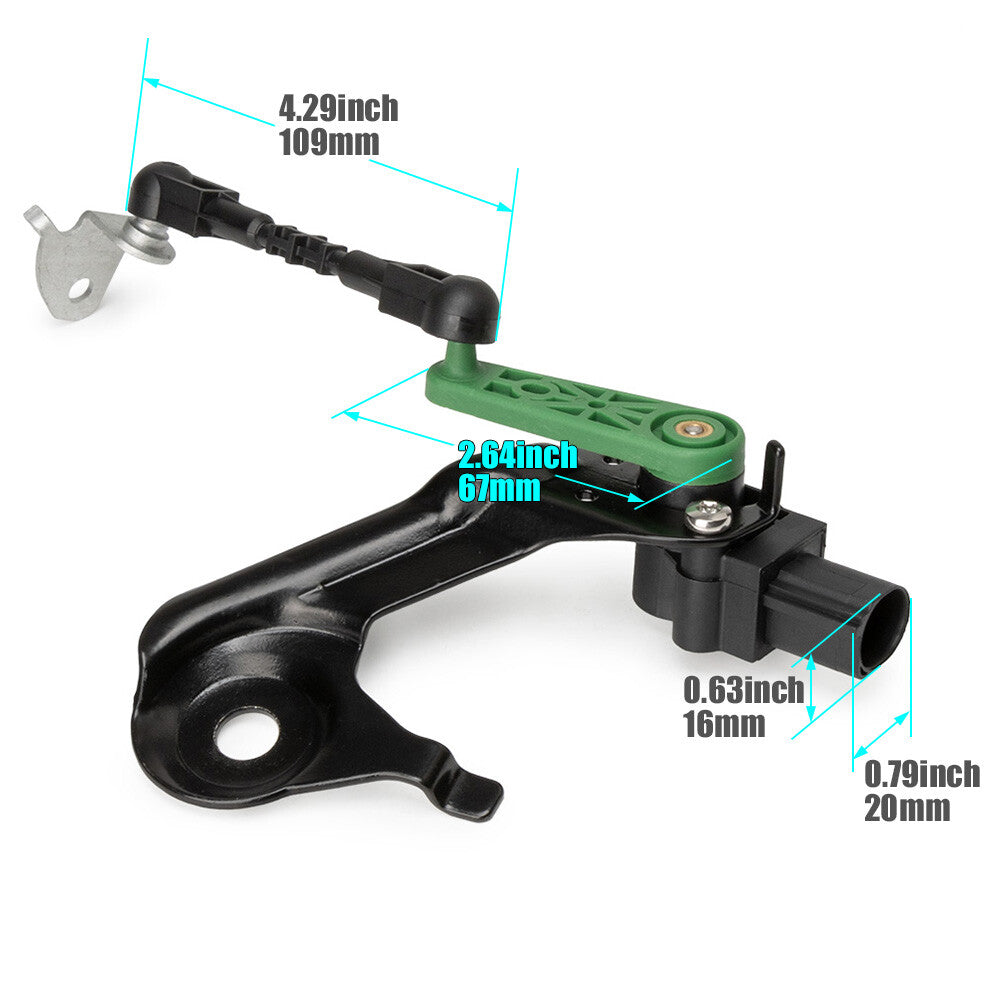 Rear Left Side Suspension Height Level Sensor for Audi A6 Quattro S6 4H0941309C