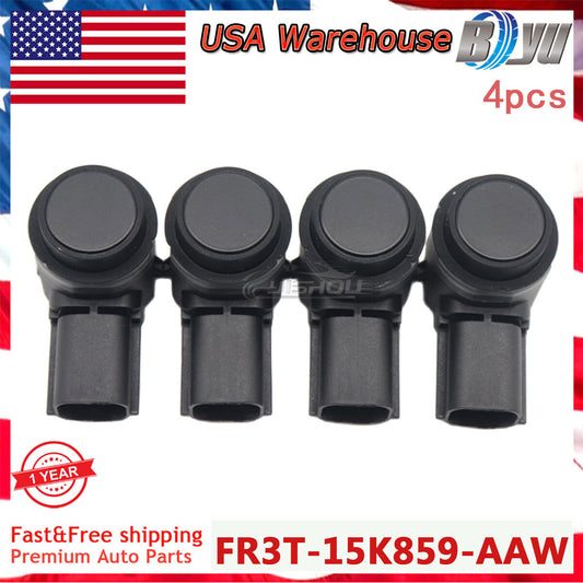 FR3T-15K859-AAW 4pcs PDC Parking Sensor for Ford for Mustang Expedition for Lincoln