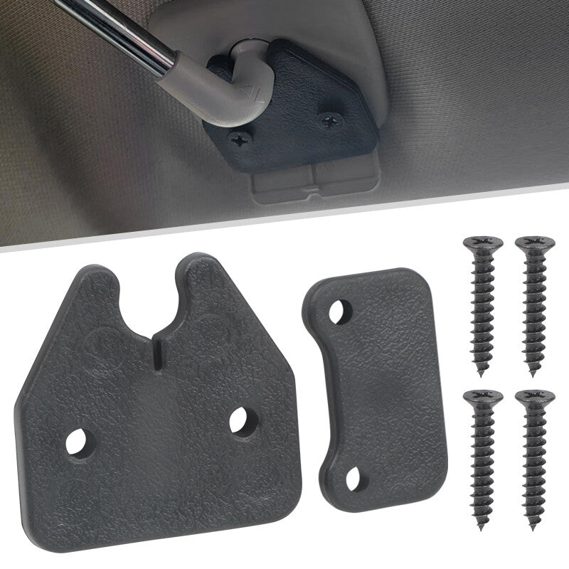 2-Pack Sun Visor Clips Repair Kit Black Fit for Dodge for RAM 1500 Trucks 2019-2024