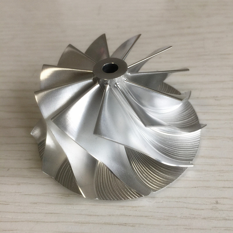 RHF5 11+0 insert 49.60/62.00 mm performance turbine milling/bulk compressor wheel