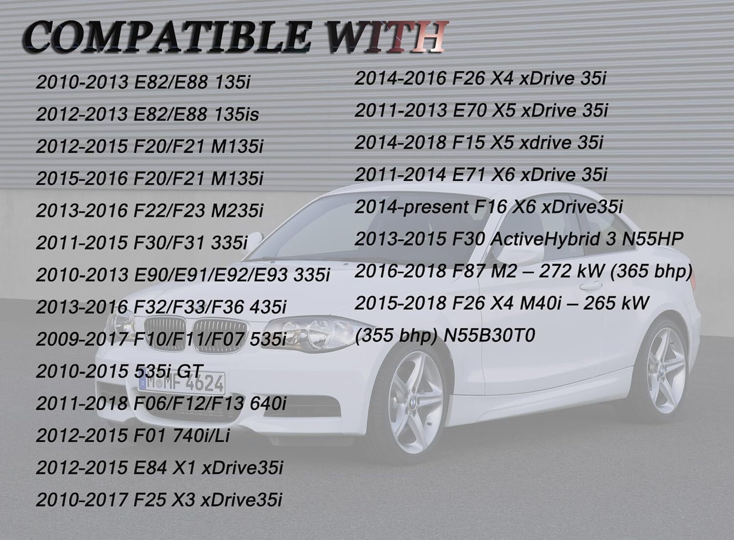 Engine Full Gasket Set for BMW 135i 335i M135i 435i 535i 640i X5 X6 3.0T N55B30