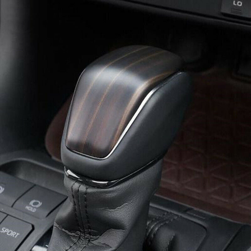 Peach Wood Grain Inner Gear Shift Knob Cover Trim for Toyota Highlander 2021-22