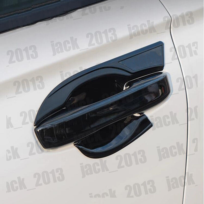 Glossy Black Side Door Handle Bowl Cup Covers Trims for Honda CRV CR-V 2023-2025