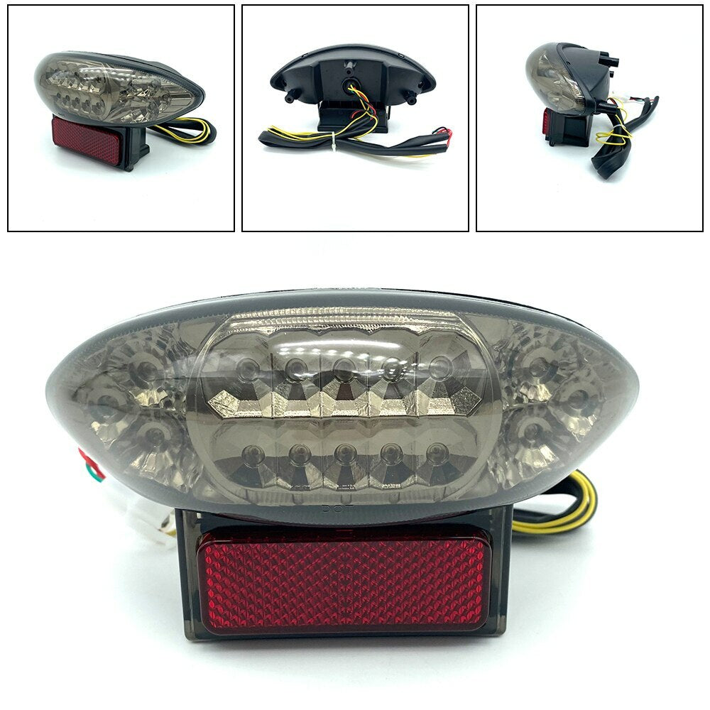 Brake Tail Light Taillight Lamp Turn Signal for SUZUKI Hayabusa GSX1300R 99-2007