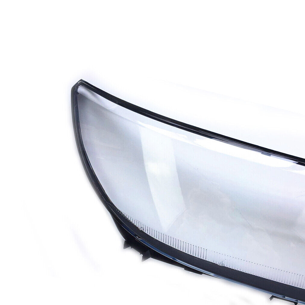 Right Side Fit for VW for Tiguan 13-17 Headlamp Lampshade Headlight Lens Transparent