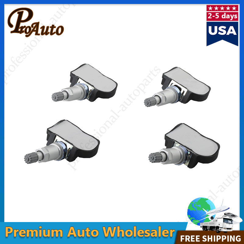 4X Tire Pressure Sensor TPMS 52933-2J100 for Hyundai Accent for Genesis for Kia Cadenza