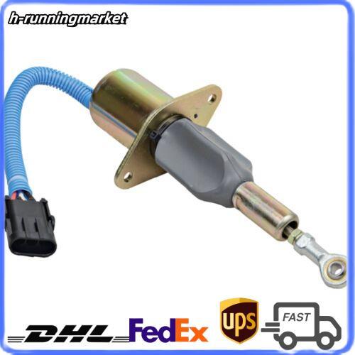 12V Shut Down Solenoid 3930233 SA-4335-12 for Hyundai R300 240-22050 3923680 New