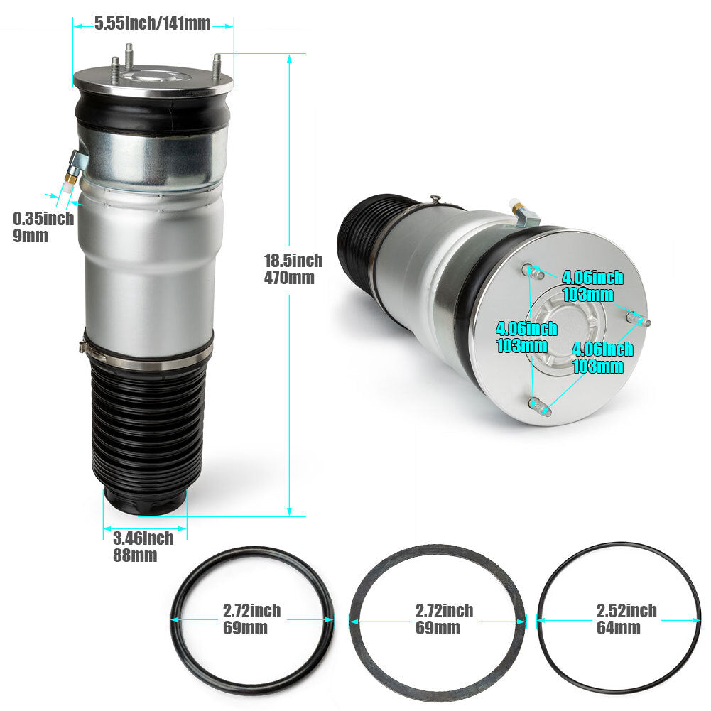 rear air suspension struts 37126796929 for BMW 750I, 750LI, 760LI, for ALPINA B7