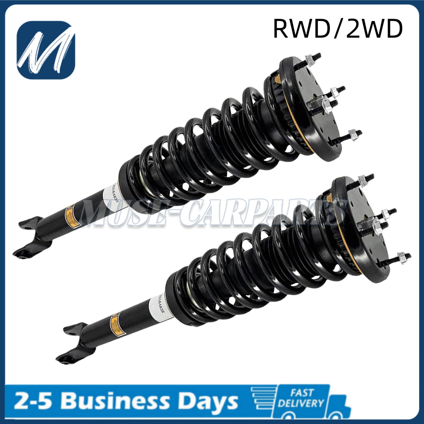 4-piece set of Assys CCD front and rear shock absorber struts for Ford Expedition and for Lincoln for Navigator (18-23)