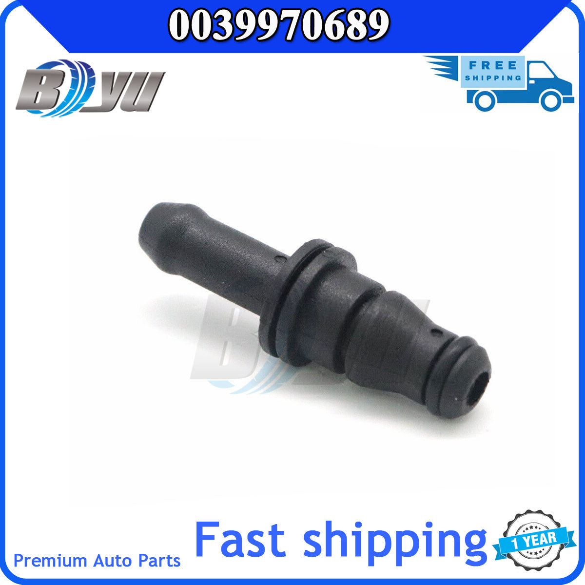 003 997 06 89 0039970689 Fuel tank coolant hose connector suitable for 02-05 for Mercedes C230 S63