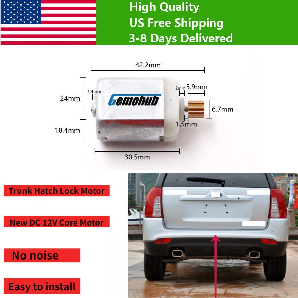 Rear Trunk Lock Latch Motor FC280SC-20130 for 2013-2020 for Buick Encore