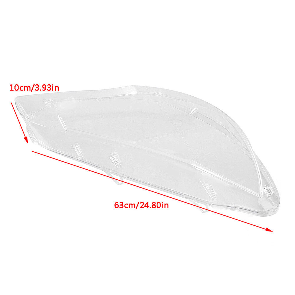 2pcs Front Headlight Cover Lampshade Lens for BMW E71 X6 2008-2014 Headlamp Cap