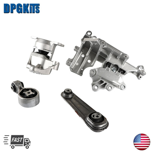4PCS Motor Mount Kit for 14-17 for Nissan Rogue 2.5L Engine A4363 A4364 A4366 A4367