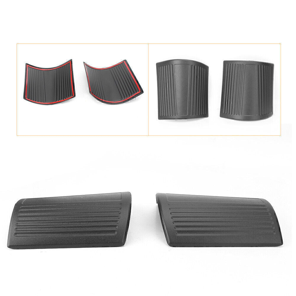 2x Exterior Body Armor Plate Side Cowl Trim Cover for Jeep for Wrangler JK 2007-2018