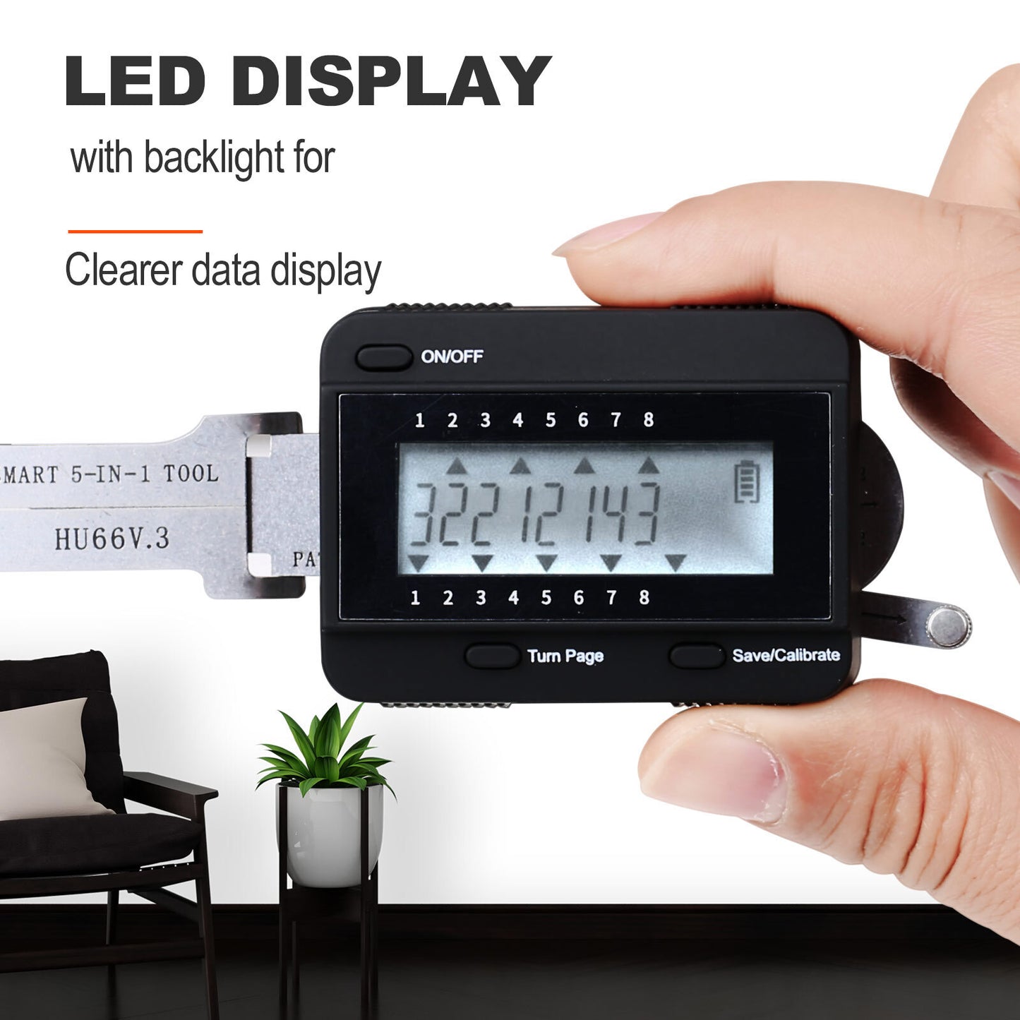 for Smart Decoder 5 In 1 HU66V.3 NP Tools LED Display Most of HU66 car is For V-W