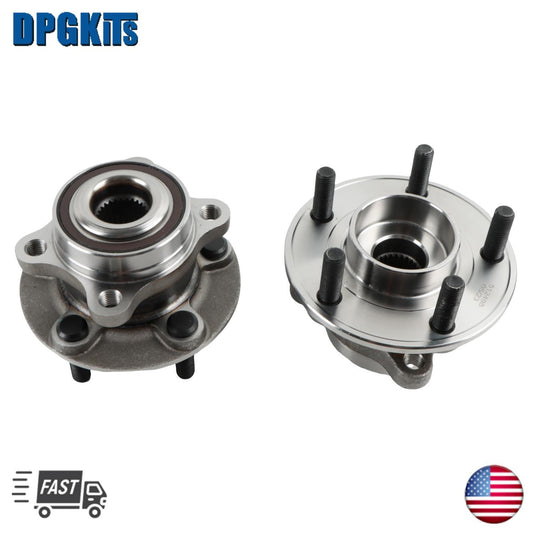 2X Front Wheel Bearing  Hub Assembly 2013 - 2015 2016 for Ford Fusion  for Lincoln MKZ