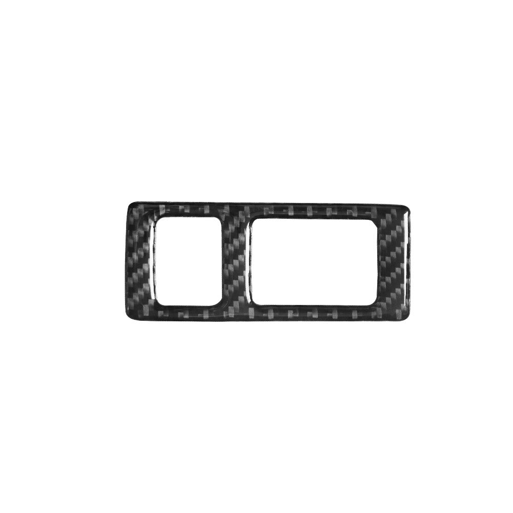 Carbon Fibre Headlight Switch Frame Trim for Land Rover Discovery Sport 2015-19