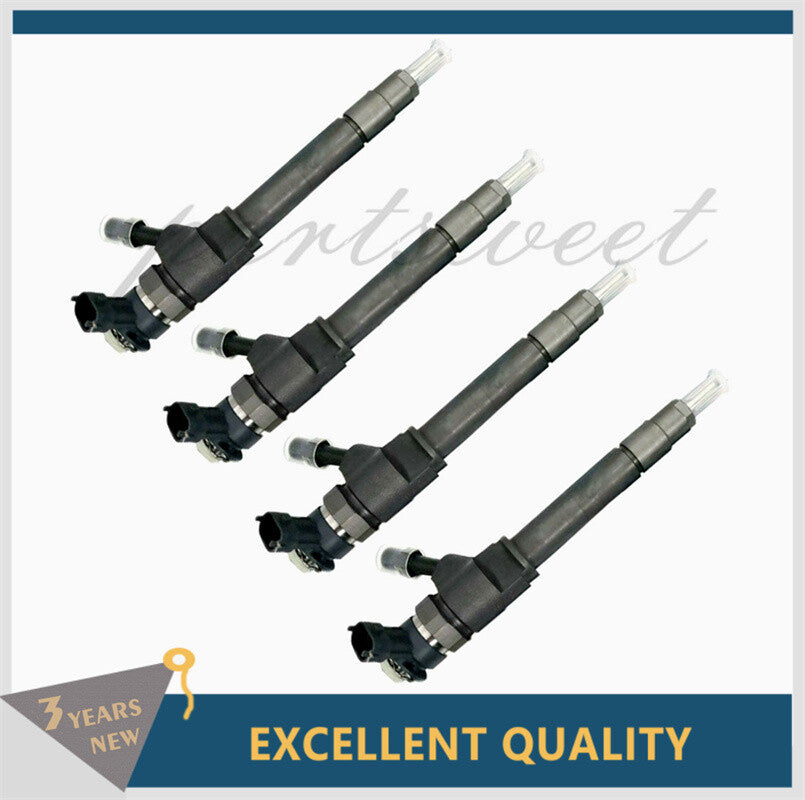 4X Diesel Injector 0445110250 for FORD Ranger for MAZDA BT-50 WLAA13H50 WLAA-13-H50