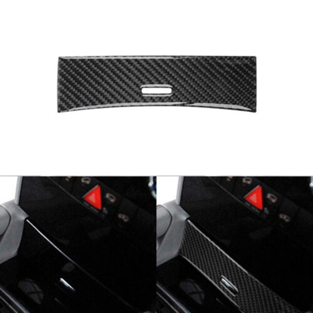 Carbon fiber medium storage trim for Mercedes-Benz M-Class 2006-2011