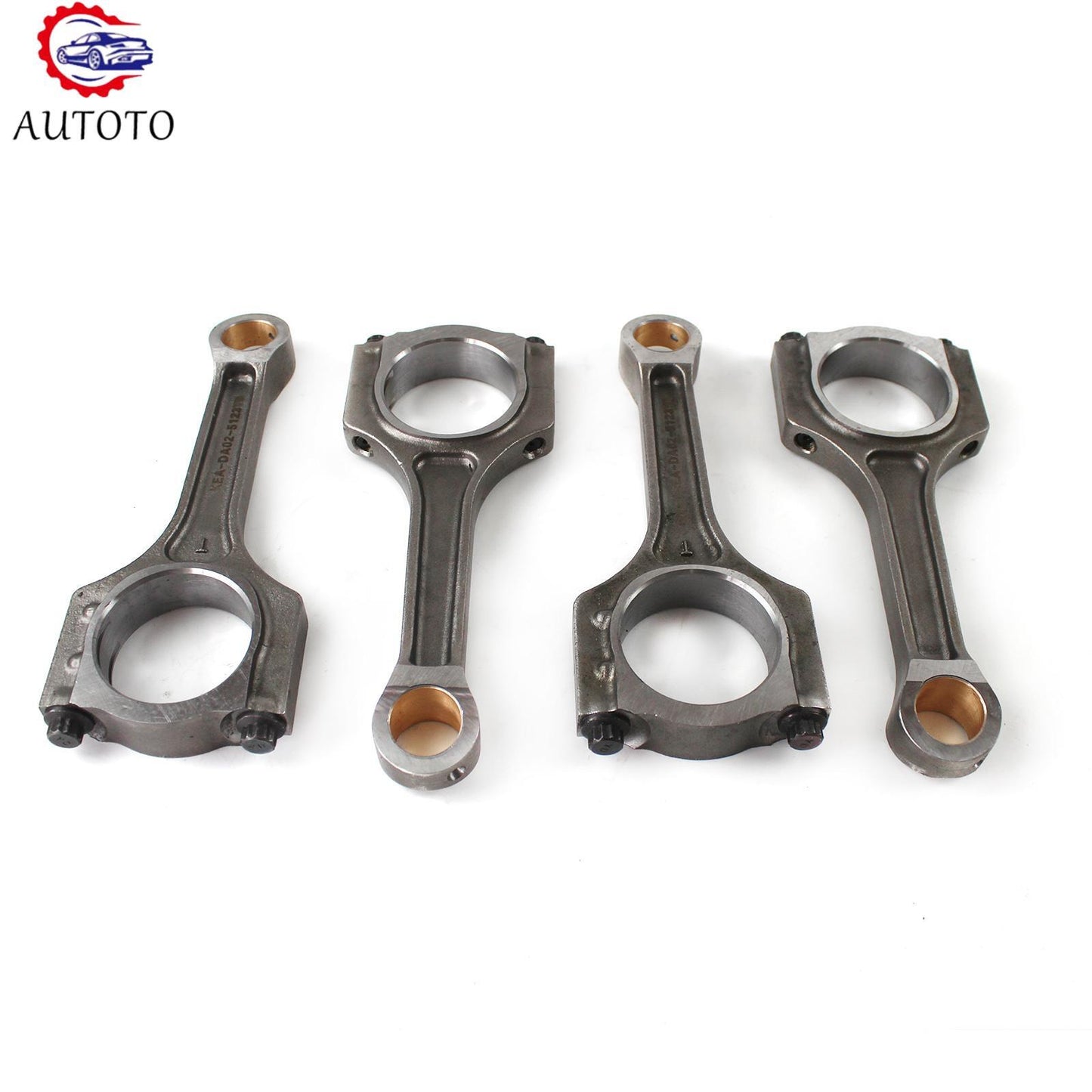 4PCS Connecting Rods 23510-2G440 For 12-16 for Hyundai for Genesis Coupe for Kia Optima 2.0L