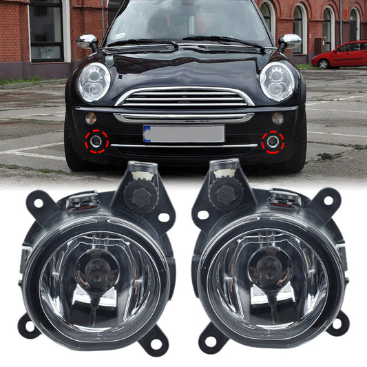 2¡Á F¨¹r for Mini Cooper One R50 R52 R53 2001-2006 Nebelscheinwerfer Scheinwerfer L+R