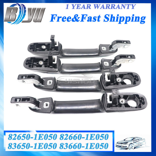 Set 4x New Front Rear Outside Exterior Door Handle For 2006-2011 for Hyundai Accent