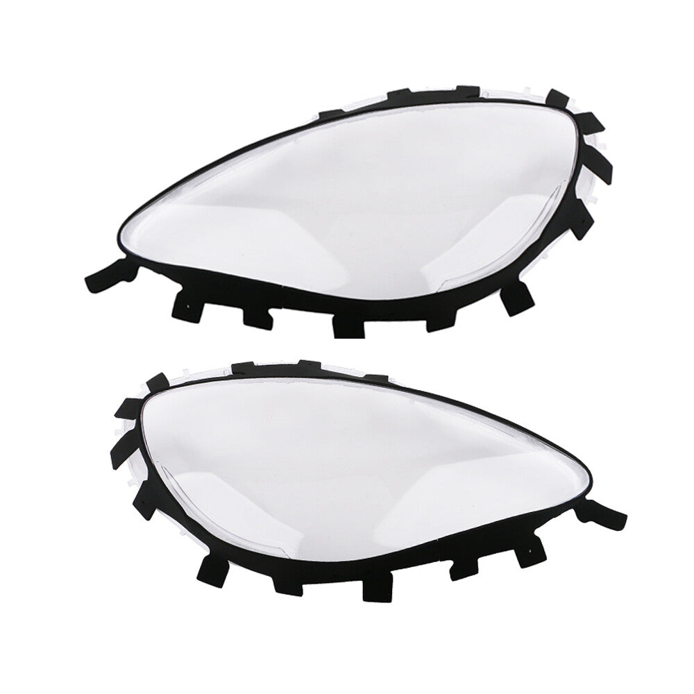 A pair of LH+ right-hand grip headlight replacement lens cover gaskets for 2005-2013 C6 for Corvette .