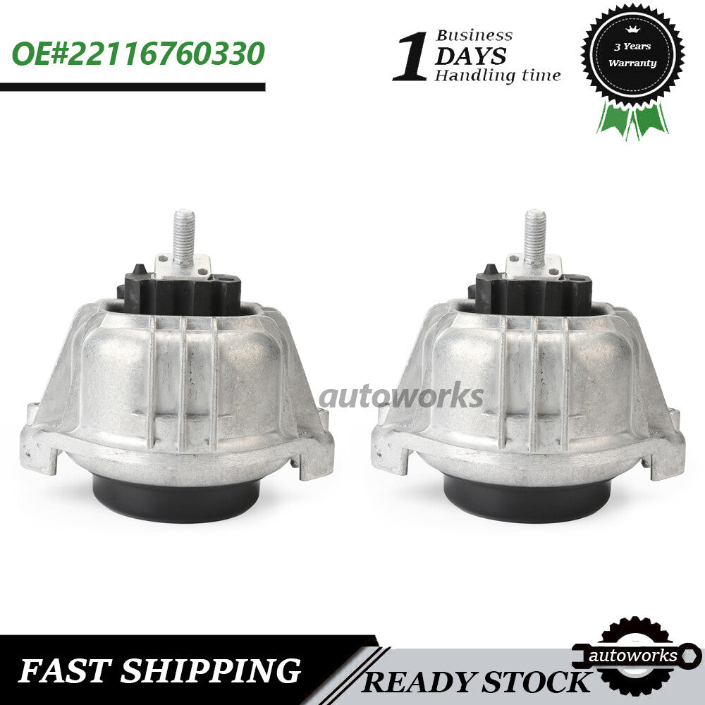 Engine Motor Mount Mounts for BMW 328i 335i 2007-13 22116760330 Left  Right NEW