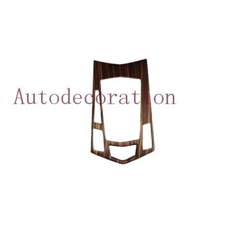 Wood Grain Central Console Gear Shift Frame Trim 1pcs for Cadillac SRX 2010-2016