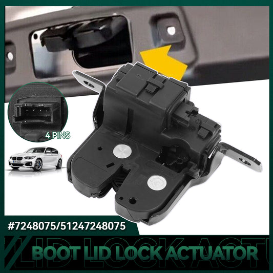 51247248075 7248075 Tailgate Boot Lid Trunk Lock Latch Actuator for BMW F20 F21