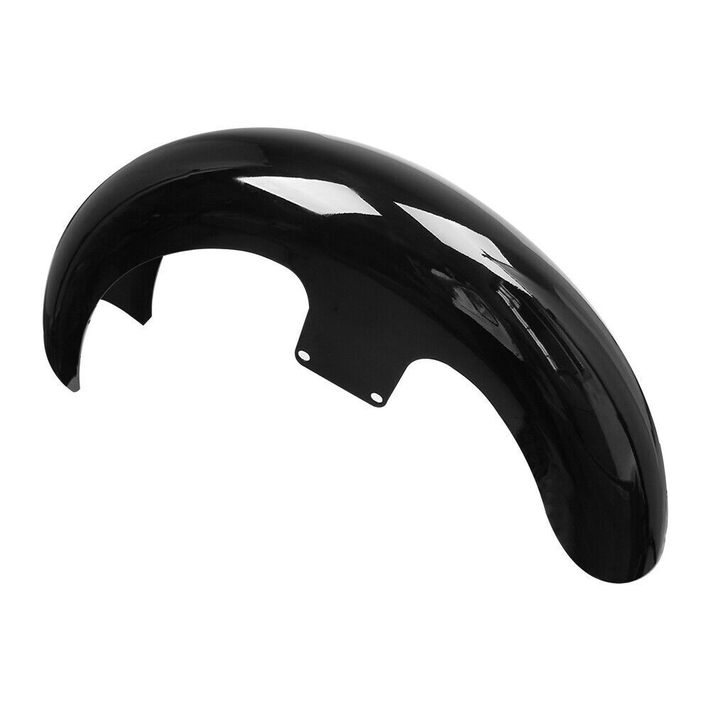 Painted Black 23 Wrap Front Fender for Harley Touring Custom Baggers Road King