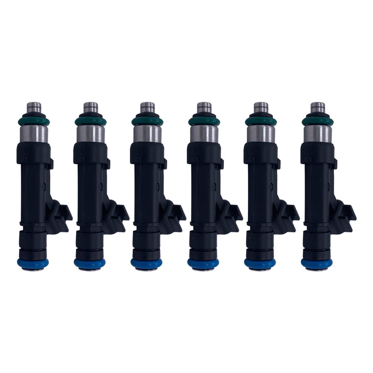(6) Fuel Injectors NEW 0280158020 for Jeep Liberty for Dodge Dakota for Mitsubishi 3.7L