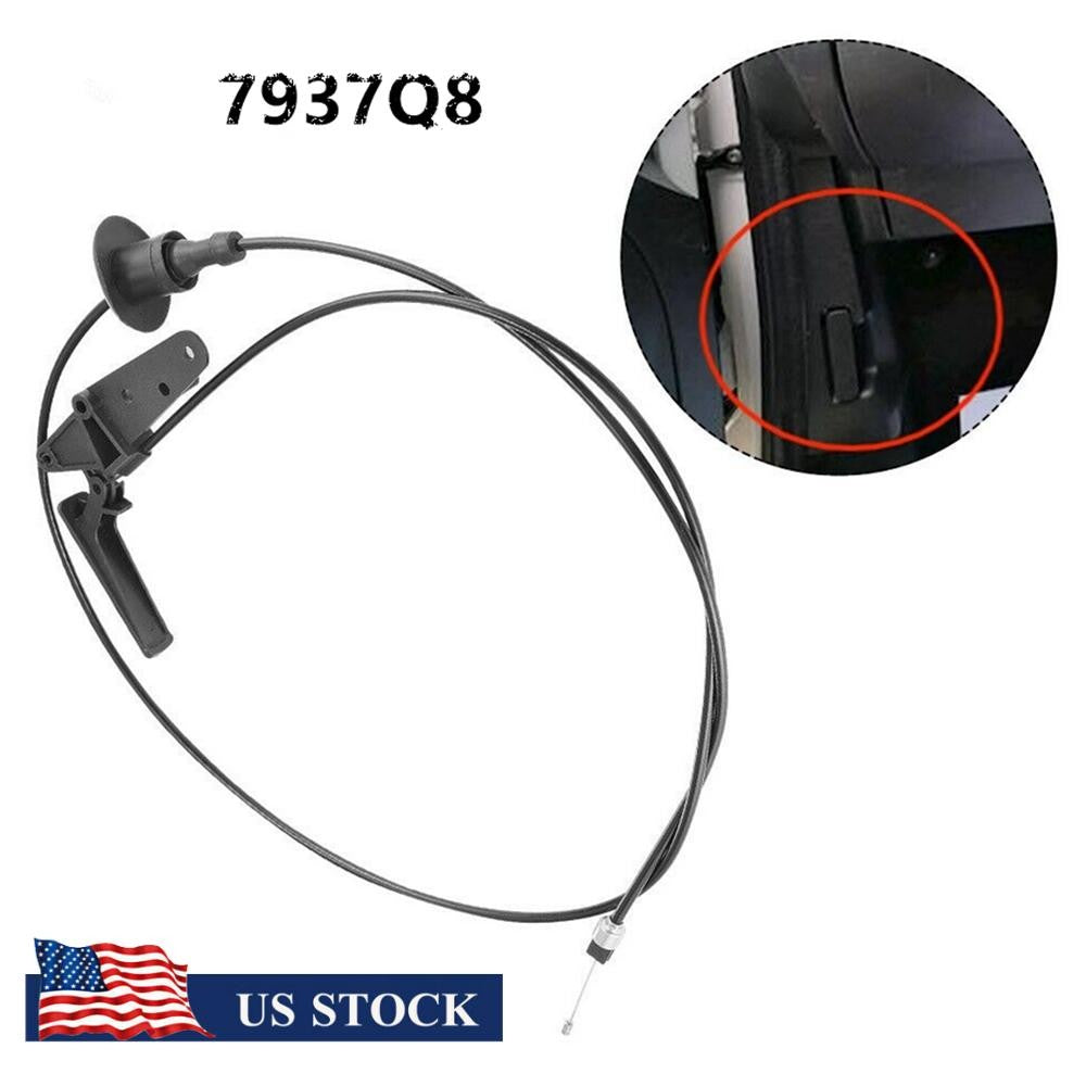 Car Bonnet Release Cable w/ Latch 7937.Q8 for Peugeot Partner for Citroen Berlingo