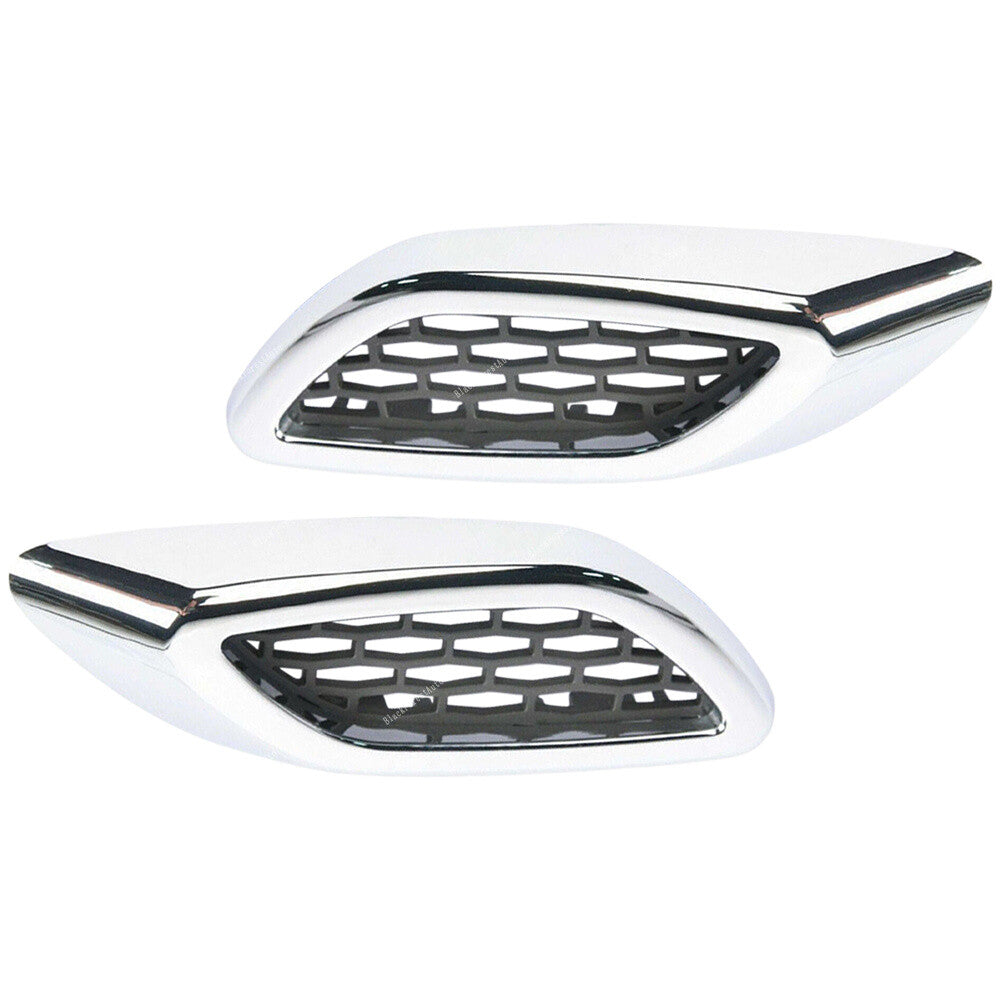 Fit for Maserati Levante Chrome RHLH Side Fender Air Vent Outlet Cover Trim