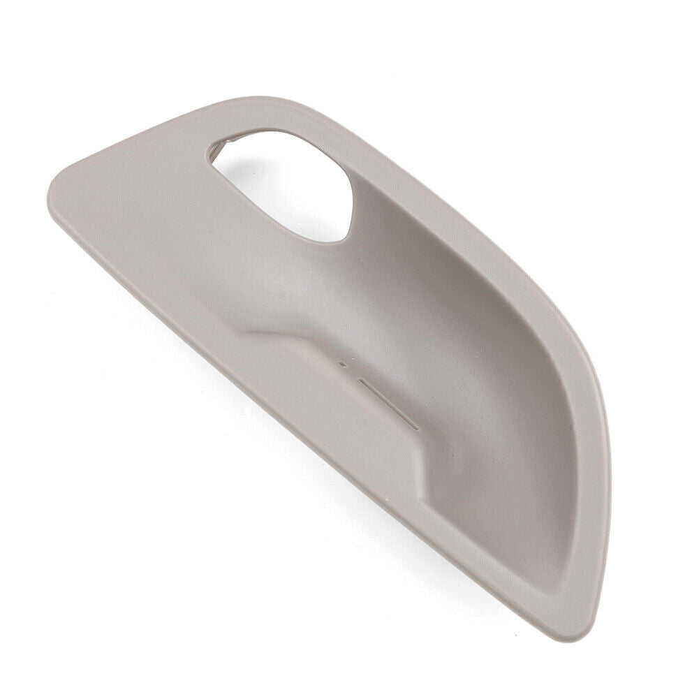 Gray Interior Door Handle Bowl Cover Trim for BMW 5 Series F10 F11 2011-2017