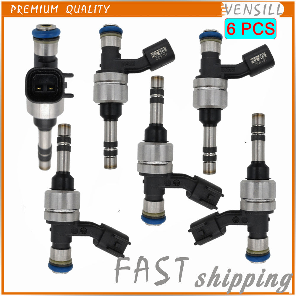 6 Pcs Fuel Injectors 12634126 for Buick Lacrosse for Cadillac ATS for Chevrolet JSD9-B1