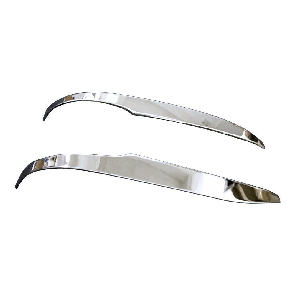 Side Rear View Mirror Trim Below for Toyota Voxy R80 2018 2019 2020 ABS Chrome