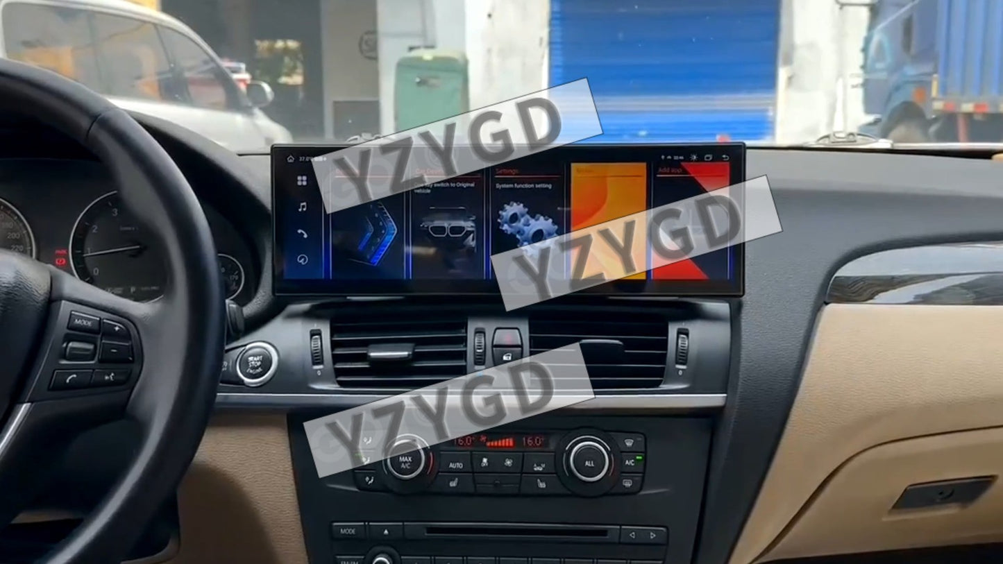 14.9Android CarPlay Car Radio for BMW X3 F25 X4 F26 2011-2017 GPS Navi Stereo