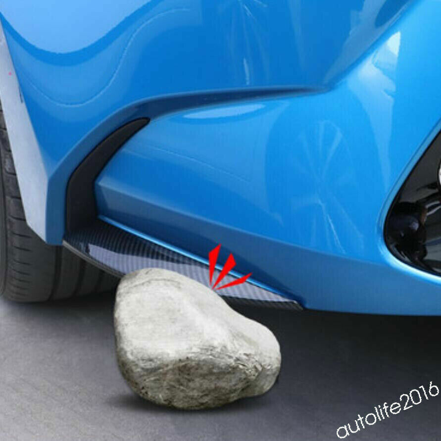 2for Toyota for Corolla Sedan 2019-2023 Carbon Front Bumper Guard Side Corner Cover
